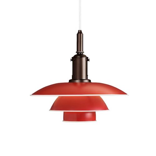 Hanglamp Louis Poulsen PH 3½-3 - Rood