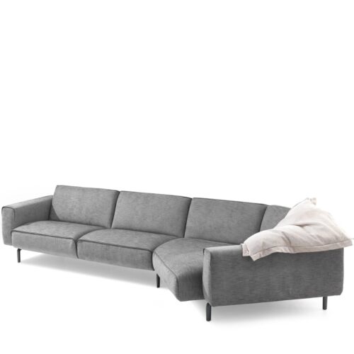 Hoekbank Pode Melloo met lounge element