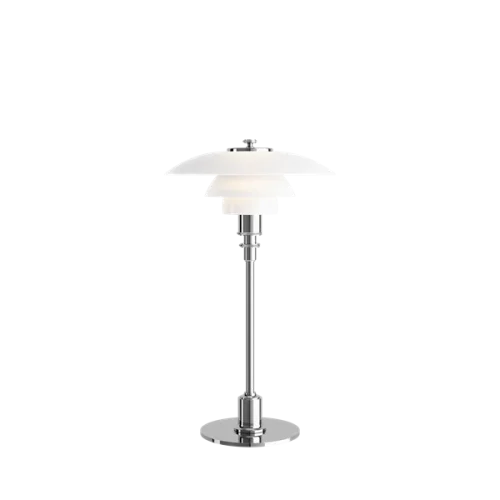 Tafellamp Louis Poulsen PH 2/1 - Hoogglans verchroomd