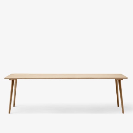 Eettafel &Tradition In Between SK5/SK6 - Clear Lacquered Oak, 100 x 250 cm (SK6)
