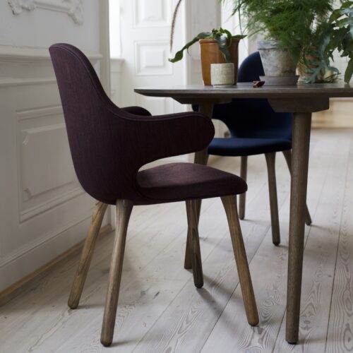 Eetkamerstoel &Tradition Catch Chair eiken