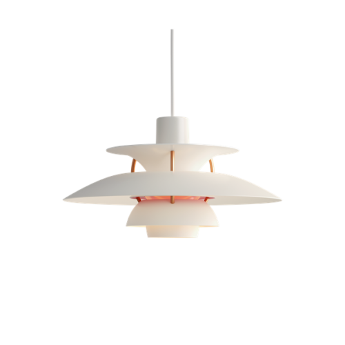 Hanglamp Louis Poulsen PH 5 Mini - White Modern