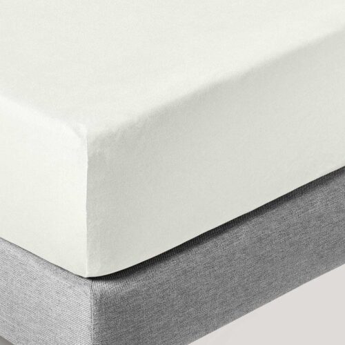 Hoeslaken Jersey Exclusive Stretch 90/100 x 200/220 - 26 Ecru