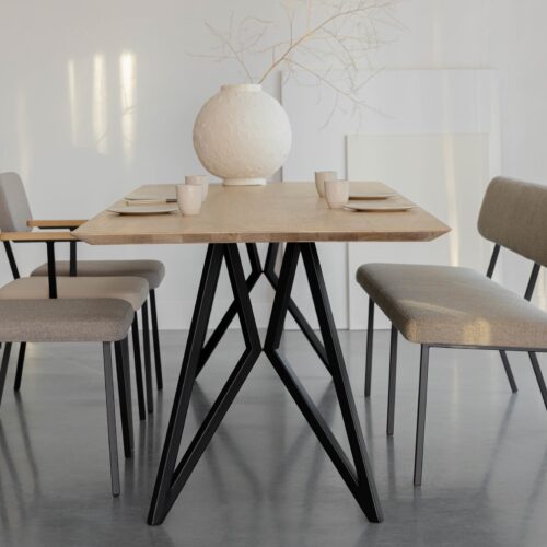 Rechte Eettafel Studio Henk