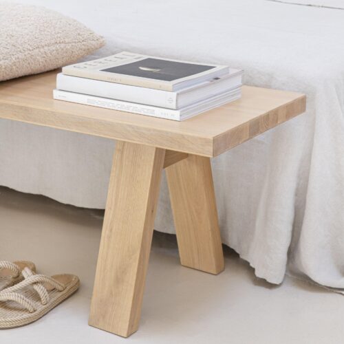 Rechte eettafelbank Studio Henk