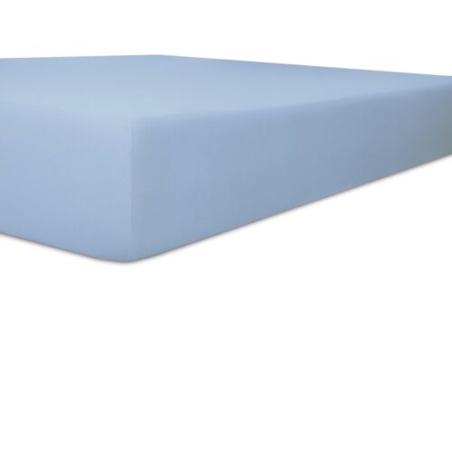 Hoeslaken Jersey Exclusive Stretch 90/100 x 200/220 - 38 Eisblau