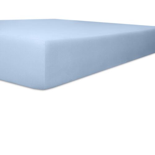 Hoeslaken Jersey Exclusive Stretch 90/100 x 200/220 - 63 Hellblau