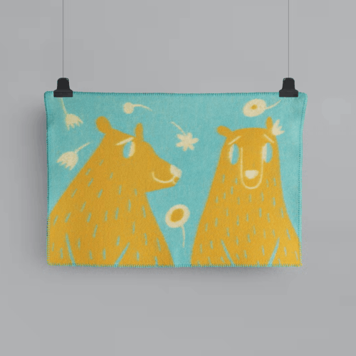 Kinderdeken Røros Bamse