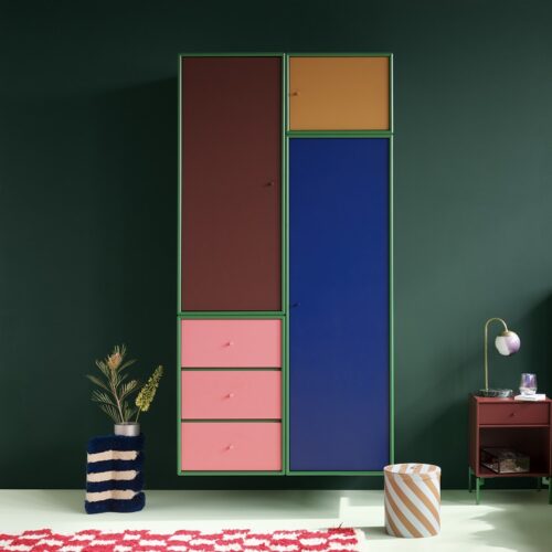 Kledingkast met lades en deuren Montana Wardrobe