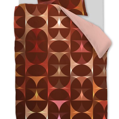 Dekbedovertrek Dutch Design Redwood Red 1 persoons