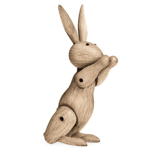 Konijn Kay Bojesen eikenhout