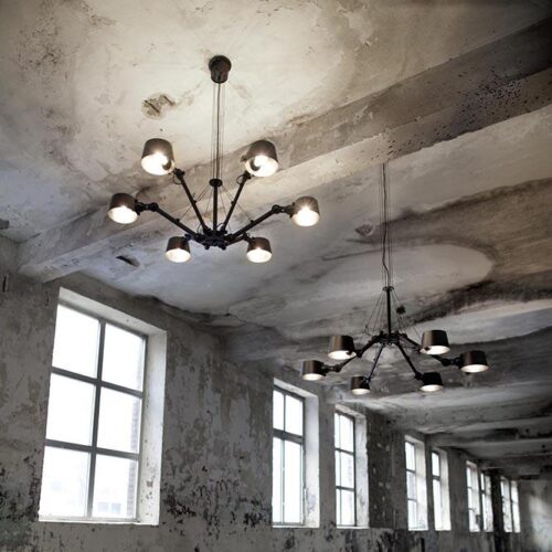 Hanglamp Tonone Bolt 6 arm Chandelier