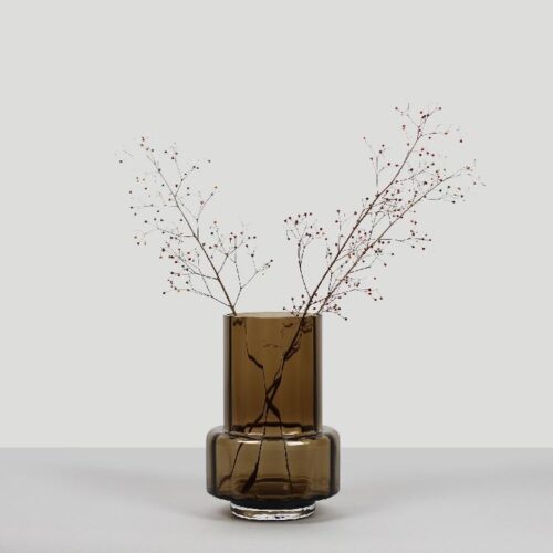 Vaas Ro Collection no. 26 Reflections Sepia Brown