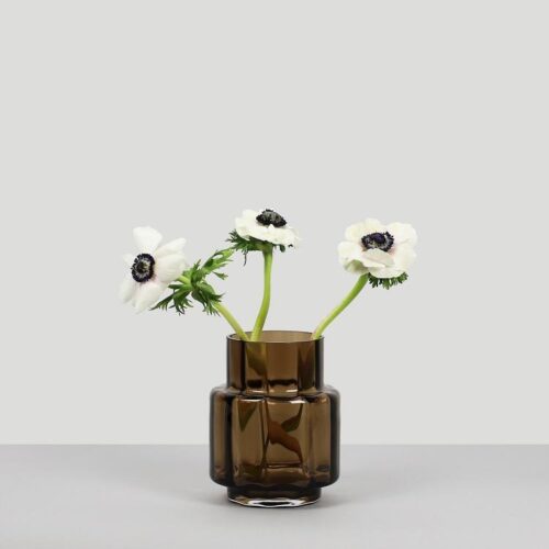 Vaas Ro Collection no. 53 Reflections Sepia Brown