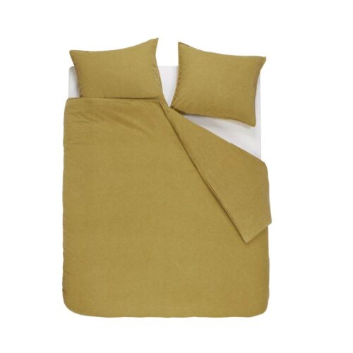 Dekbedovertrek VT Wonen Flanel Ochre 2 persoons