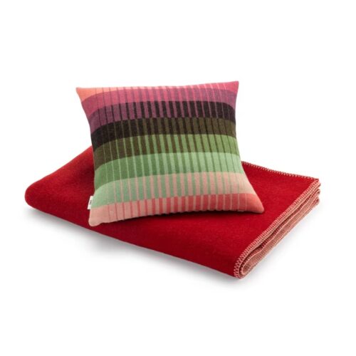 Sierkussen Røros Åsmund Gradient Pink Green