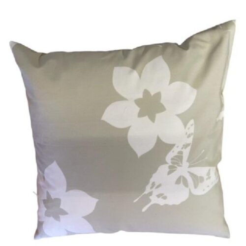 Sierkussen by Ans vlinder beige