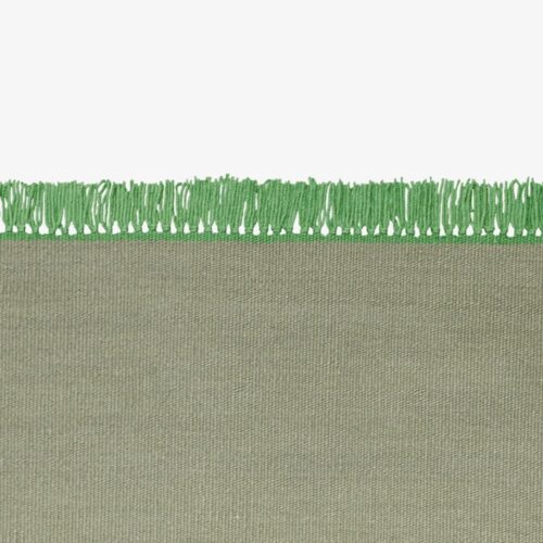 Vloerkleed Kelim Kvadrat Cross Coloured Fringes