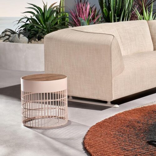 Salontafel Pode Mesh Ø 40 cm