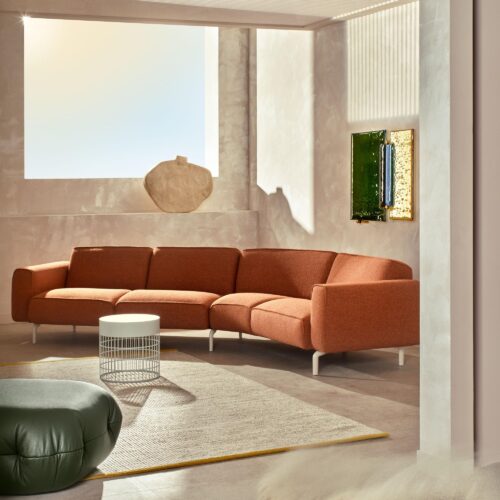 Ronde hoekbank Pode Melloo