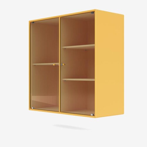 Vitrinekast Montana Selection Ripple II - 166 Acacia