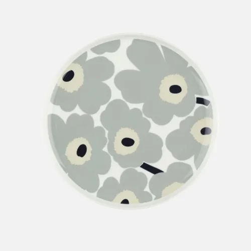 Rond bord Marimekko Unikko lautanen 25 cm