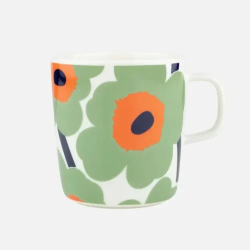 Mok 4 dl Marimekko - Unikko lichtgroen