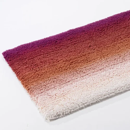 Badmat Aurore - Rood, 75 x 100