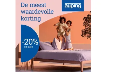 Zomeractie Auping