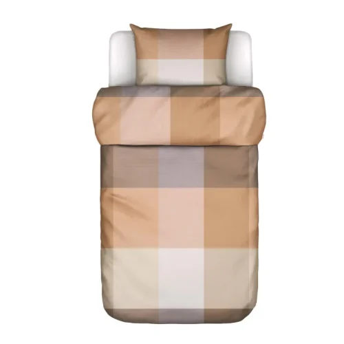 Dekbedovertrek Marc O'Polo Erliv Dark Coral 1 persoons