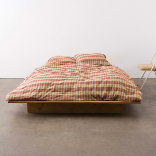 Dekbedovertrek Marc O'Polo Hillan Dark Coral 2 persoons