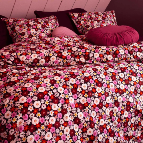 Dekbedovertrek Essenza & Co Millesfleurs Black