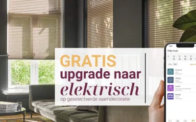 Vanaf de bank de raambekleding bedienen, wil jij dat ook?