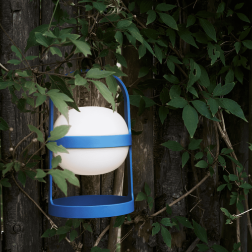 Solar lamp Rosendahl Circular H25 Blue
