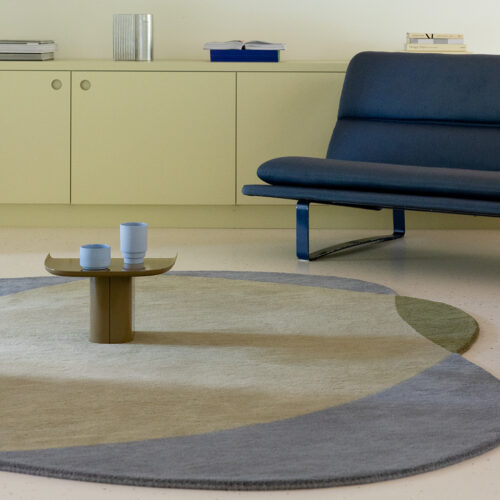 Vloerkleed Chad Grey-Green