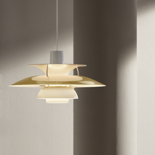 Hanglamp Louis Poulsen PH 5 Messing