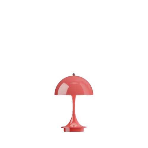 Lamp Louis Poulsen Panthella 160 portable - Opaque coral