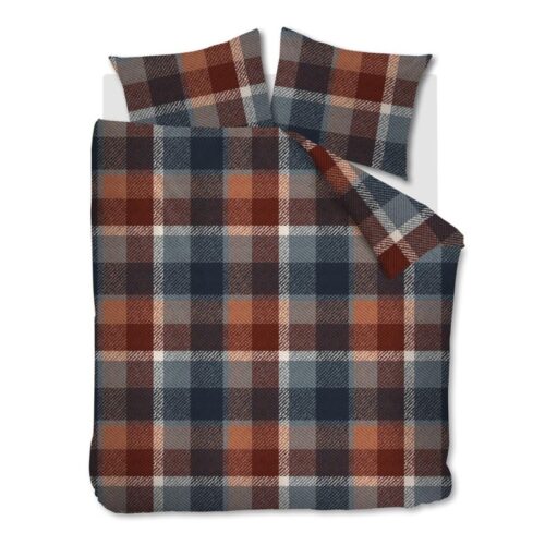 Dekbedovertrek flanel Beddinghouse Marnix Blue 2 persoons