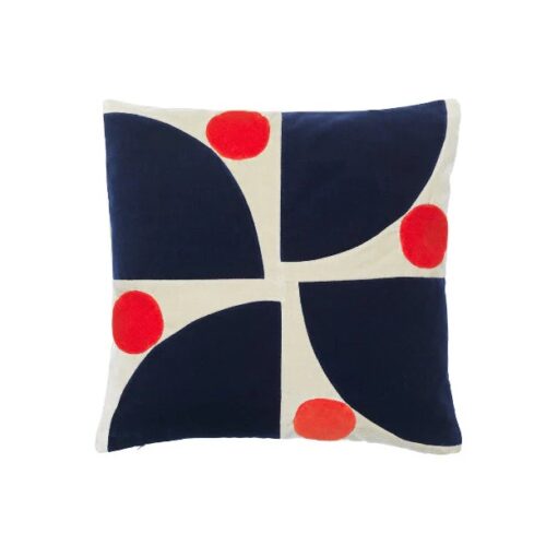 Sierkussen Christina Lundsteen Josefine dark blue sage