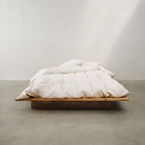 Dekbedovertrek Marc O'Polo Classic Fine Stripe Dark Sand