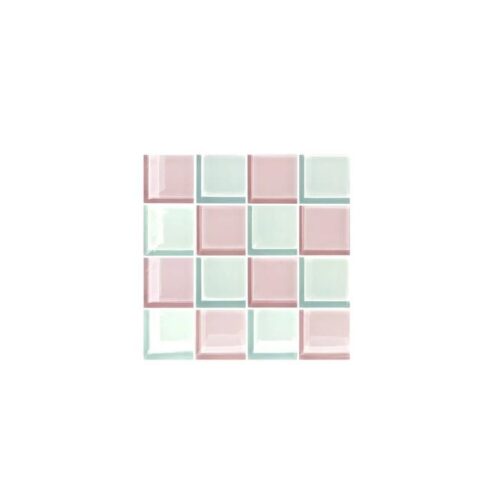 Onderzetter Studio Matrix - Wit roze