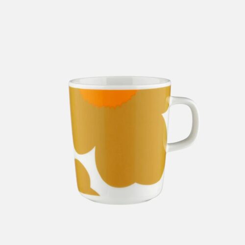 Koffiekop 2,5 dl Marimekko - Iso Unikko geel