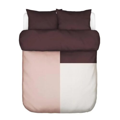 Dekbedovertrek Marc O'Polo Ewon Crimson Brown 2 persoons