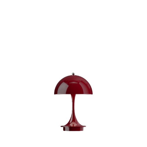 Lamp Louis Poulsen Panthella 160 portable - Opaque burgundy