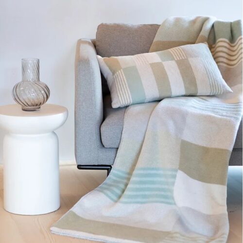 Plaid Savona Lines Rectangles