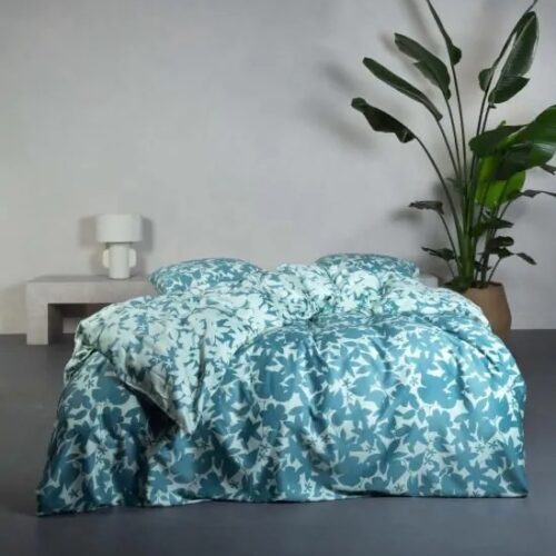 Dekbedovertrek Essenza Sora Smoke Blue litsjumeaux