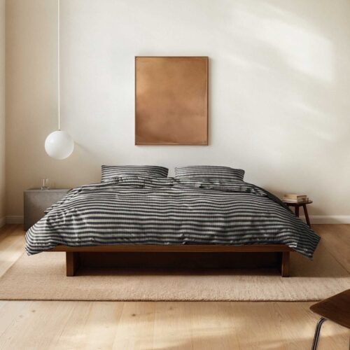 Dekbedovertrek Flanel Marc O'Polo Olle New Black