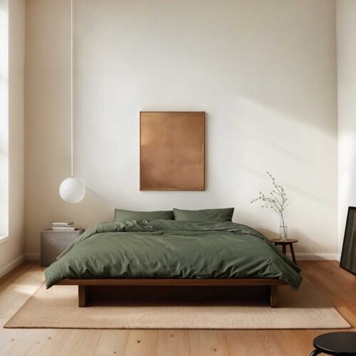 Dekbedovertrek Marc O'Polo Senja Dark Green Ivy