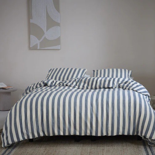 Dekbedovertrek Beddinghouse Flanel Jamie Blue