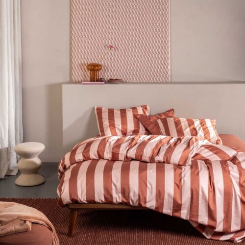 Dekbedovertrek Essenza Minte Stripe